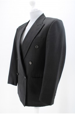 Veste Pierre Balmain noire en laine