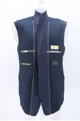 Veste Michael Kors bleu marine en laine vintage