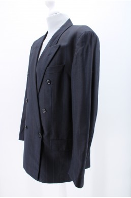 Veste mixte Hugo Boss bleu en laine