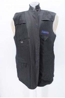 Veste Ermenegildo Zegna gris en laine vintage