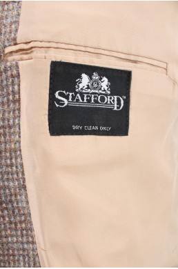 Veste Stafford Harris Tweed label