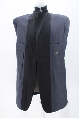 Veste Hugo Boss gris en laine vintage