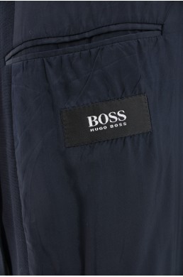 Veste Hugo Boss bleu marine label