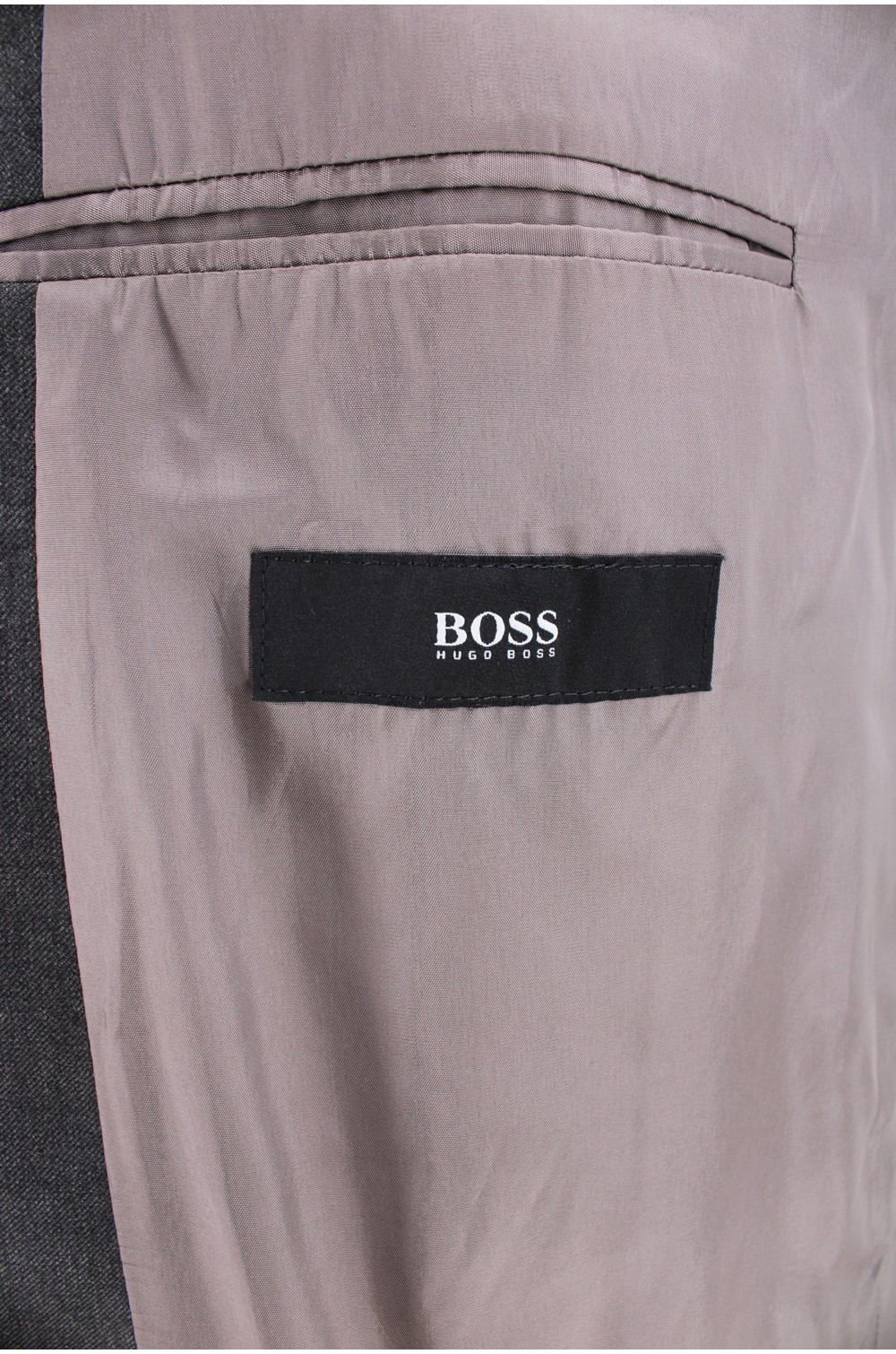 Veste Hugo Boss grise / Vêtement d'occasion vintage friperie en ligne