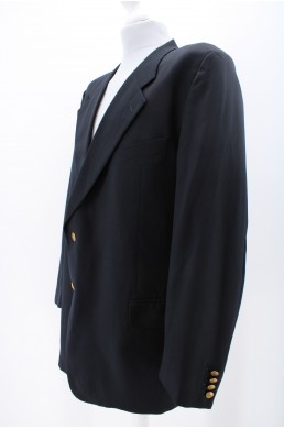 Veste Valentino bleu en laine made in Italy