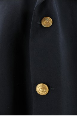 Veste Valentino bleu bouton