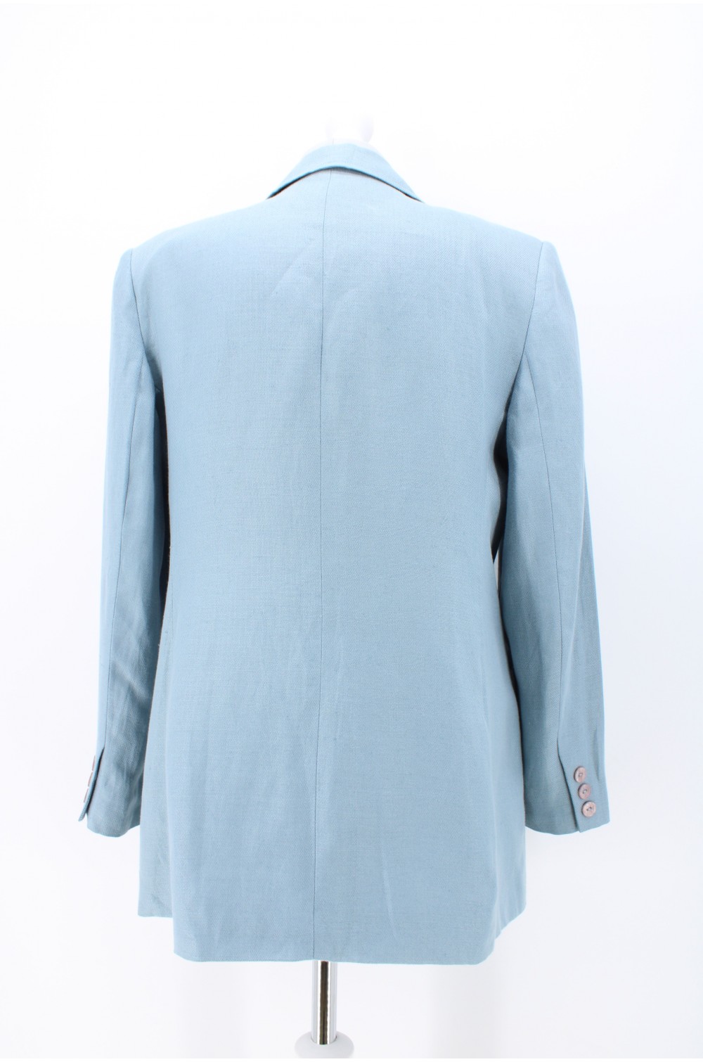 Blazer Talbots Bleu Et Beige – Taille 12 – Ouvert Devant – Doublé – Tenue Bureau