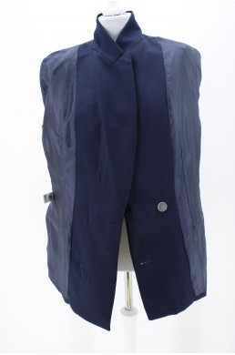 Veste Pendleton bleu en laine vintage
