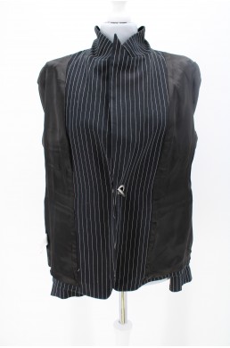 Veste Michael Kors noire en coton vintage