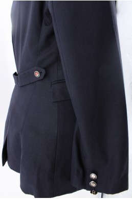 Veste Turkish Airlines bleu vintage