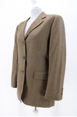 Veste Ralph Lauren marron en laine
