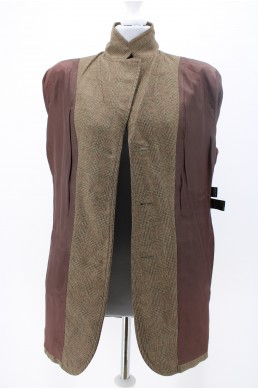 Veste Ralph Lauren marron en laine vintage