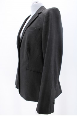 Veste American Airlines gris en laine