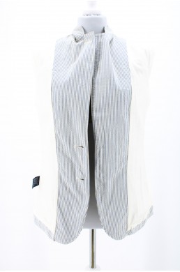 Veste Ralph Lauren bleu Blazer sport en coton vintage