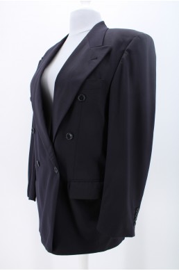Veste Hugo Boss bleu Al Capone en laine