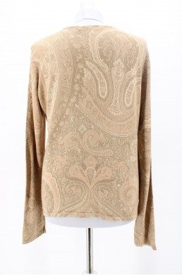 Pull sweat Ralph Lauren soie et cachemire