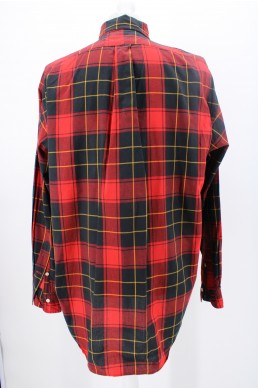 Chemise Ralph Lauren rouge et noir