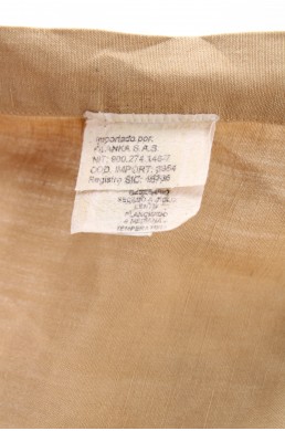 Chemise Polo by Ralph Lauren beige en lin et soie vintage