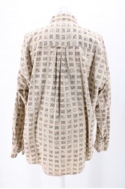 Chemise Chaps Ralph Lauren beige en coton