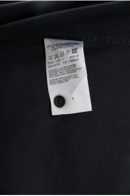 Chemise Hugo Boss gris foncé en coton label