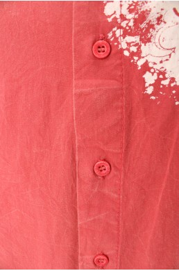 Chemise DSquared rouge vintage
