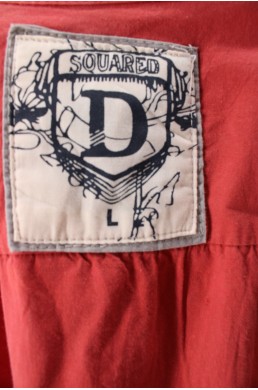 Chemise DSquared rouge label