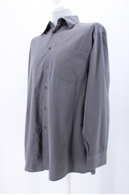 Chemise Hugo Boss gris en coton