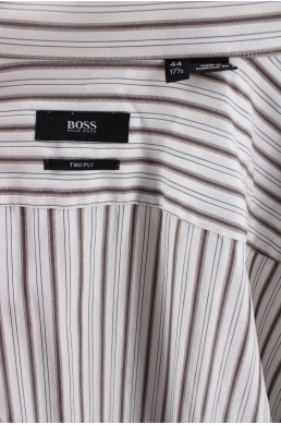Chemise Hugo Boss Two ply blanche label