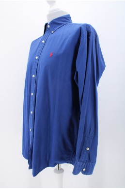 Chemise Ralph Lauren Blake bleu en laine