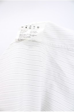 Chemise Prada blanche en coton vintage made in Italy