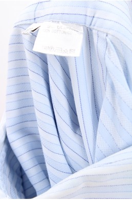 Chemise Ermenegildo Zegna bleu vintage