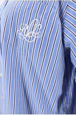 Chemise Lauren by Ralph Lauren bleu vintage