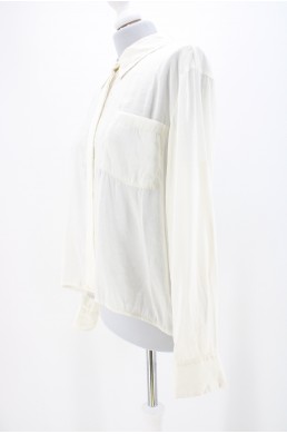 Chemise Denim & Supply Ralph Lauren blanche vintage