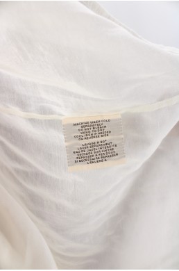 Chemise Denim & Supply Ralph Lauren blanche label