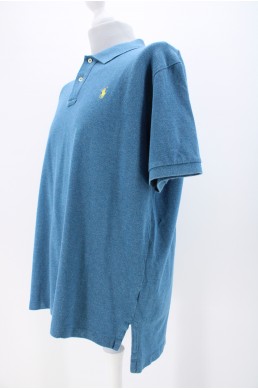 Polo Ralph Lauren bleu en coton