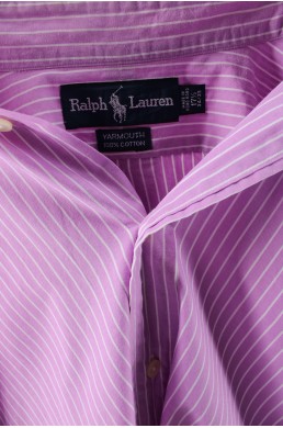 Chemise Ralph Lauren Yarmouth rose label