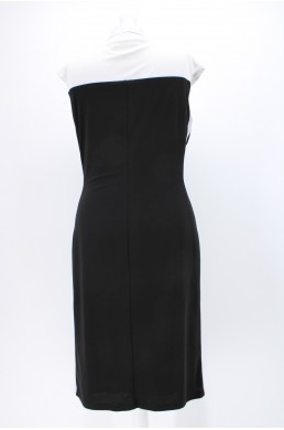 Robe doublée Lauren by Ralph Lauren Dress noir et blanc