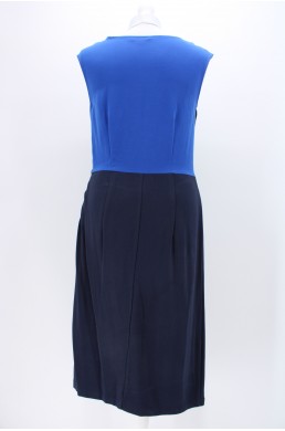 Robe Tommy Hilfiger bleu roi et bleu marine