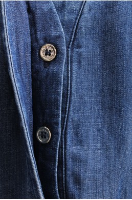 Robe Tommy Hilfiger bleue bouton