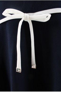 Robe Tommy Hilfiger bleue marine vintage