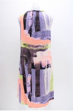 Robe Simply Vera by Vera Wang rose vert et violet
