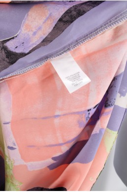 Robe Simply Vera by Vera Wang rose vert et violet étiquette