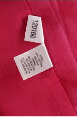 Robe doublée Ann Taylor rose en soie vintage