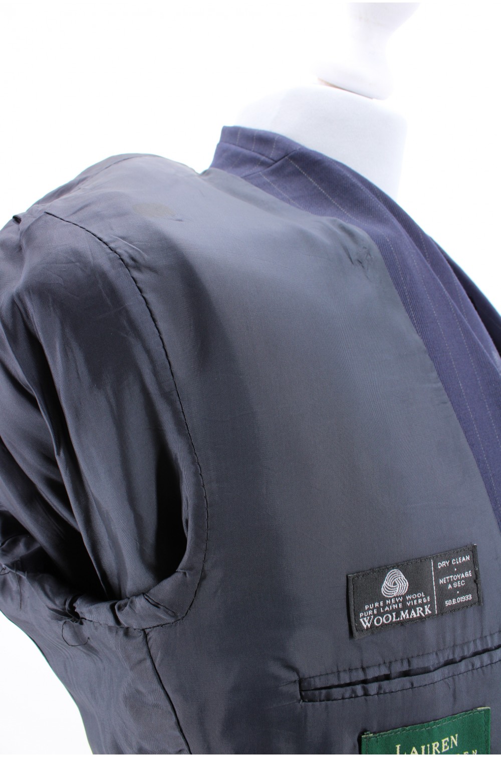 Veste Ralph Lauren bleu marine / V??tement d'occasion vintage friperie