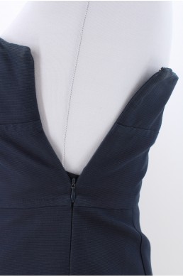 Robe Ann Taylor bleu marine vintage