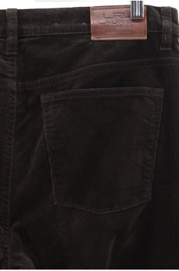 Pantalon Velours côtelé Corduroy Ralph Lauren noir