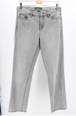 Jean denim Lauren Jeans Co. by Ralph Lauren gris