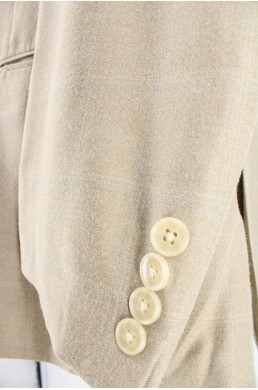 Veste Calvin Klein beige soie laine