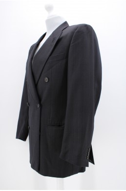Veste Ermenegildo Zegna Soft bleu marine - Made in Italia