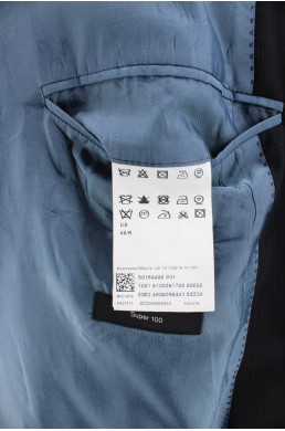 Veste Boss by Hugo Boss noir - 100 % laine Super 100 étiquette